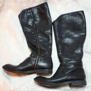 Born Black Tall Leather Boots